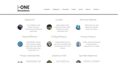 Desktop Screenshot of onesimulations.com